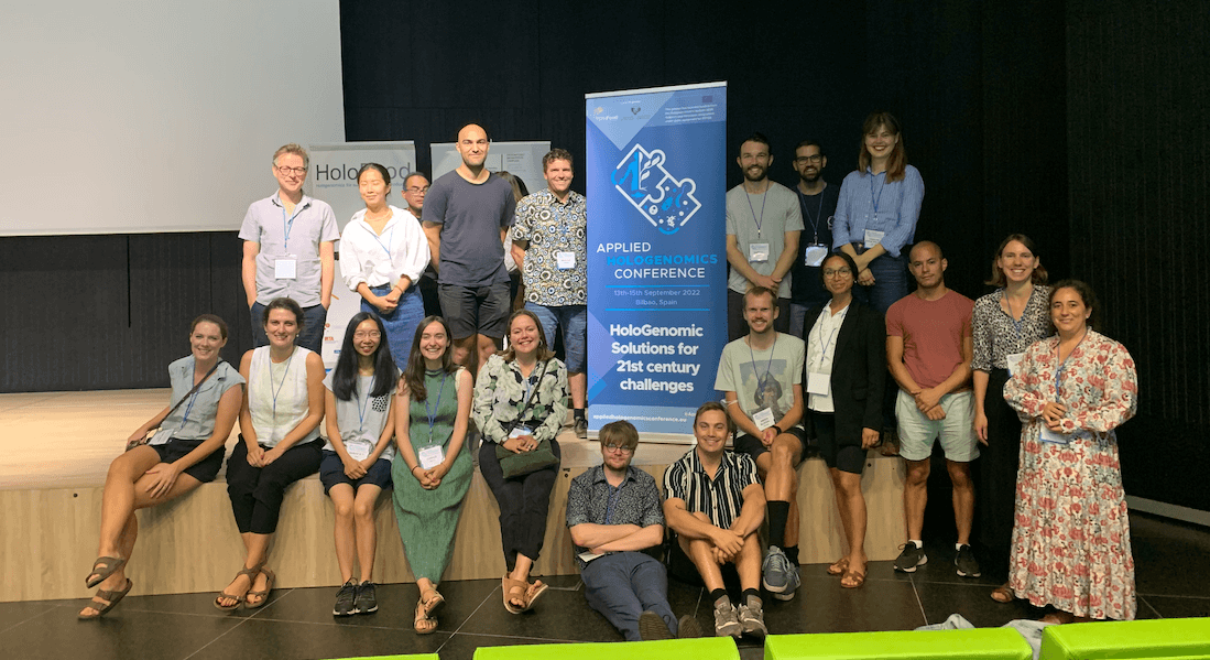 The Center for Evolutionary Hologenomics was well represented at the Applied Hologenomics conference